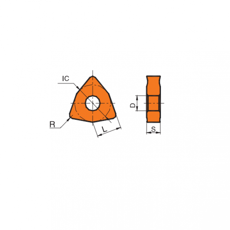 WNMG080412-GR HR8115 Токарная пластина HUAREAL WNMG080412-GR HR8115 Токарная пластина HUAREAL