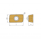 Фрезерная пластина APMT1135PDER-HM HR530 HUAREAL Фрезерная пластина APMT1135PDER-HM HR530 HUAREAL