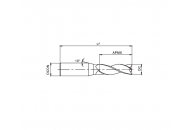 B3L0300HN Фреза твердосплавная HUAREAL B3L0300HN Фреза твердосплавная HUAREAL