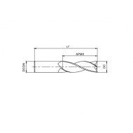 B3L01000HN Фреза твердосплавная HUAREAL