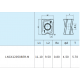 Фрезерная пластина LNGX120508ER-M HS5120 HADSTO