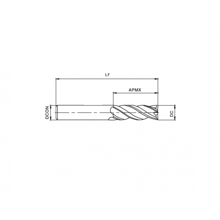 Купить фрезу P4S02000NS HUAREAL