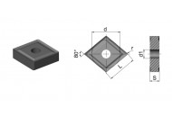 CNMA120404 HS6120 Токарная пластина HADSTO CNMA120404 HS6120 Токарная пластина HADSTO