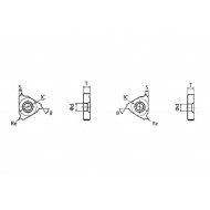 16ER115NPT HS5125 пластина резьбовая HADSTO